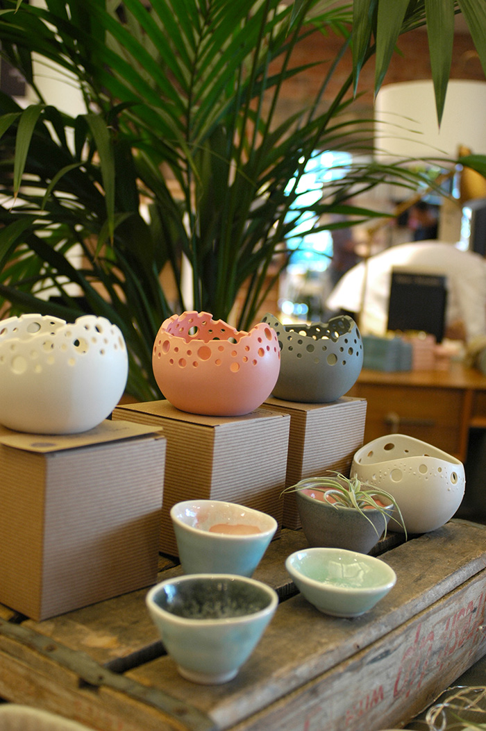 Katie Robbins Ceramics stand / Photo: Caroline Rowland