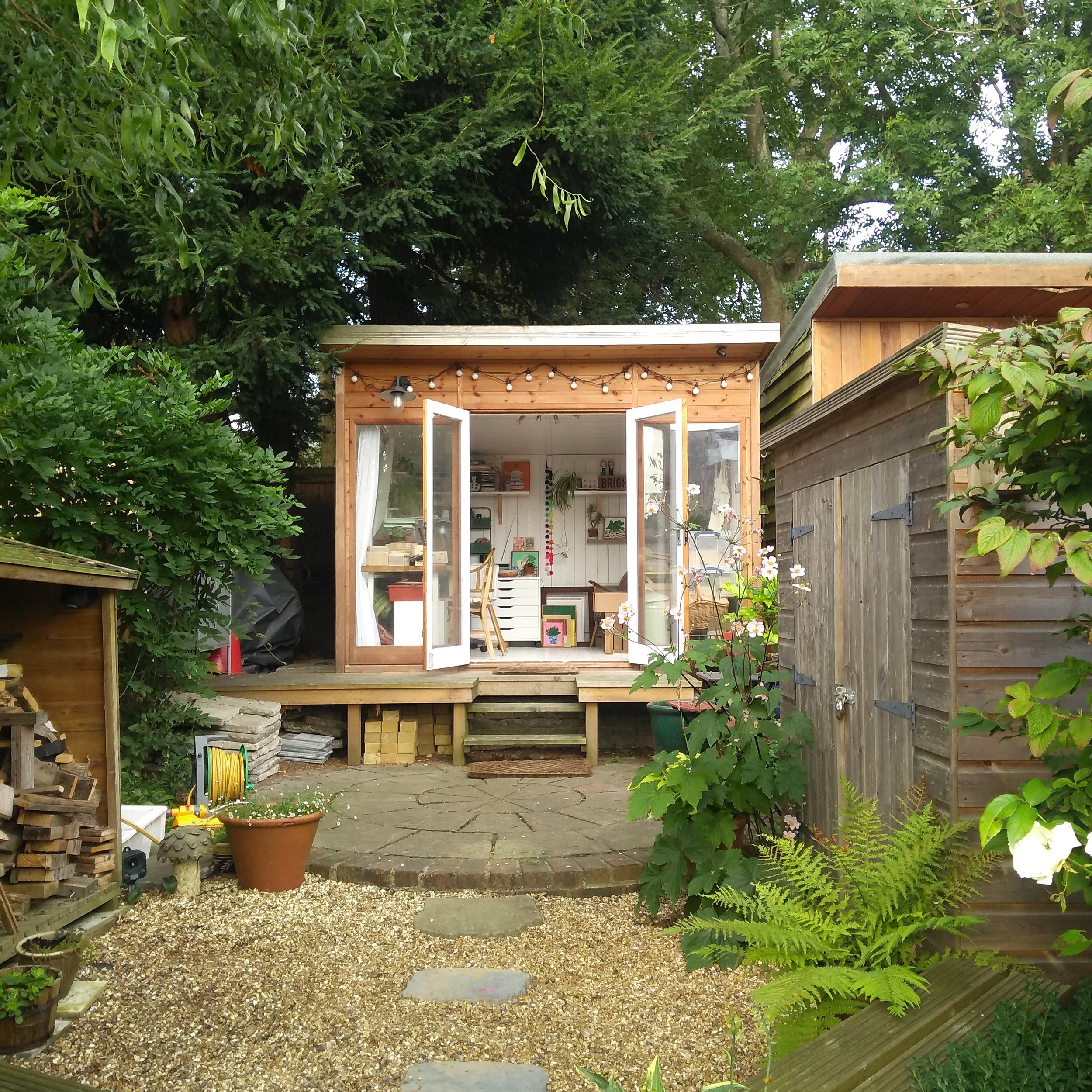 Garden studio of Chloe Harrison, Bright Corner