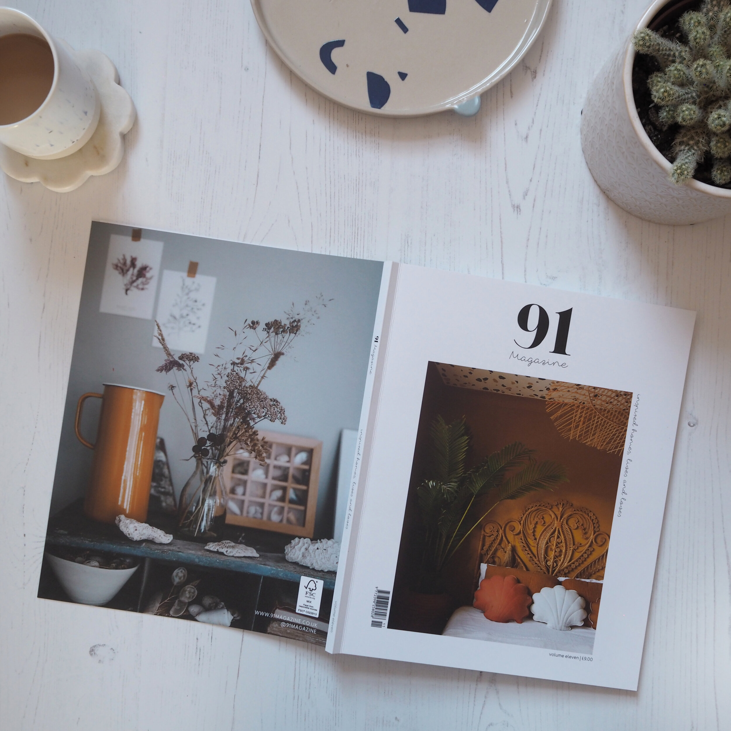 91 Magazine - an independent interiors magazine, focussed on creative interiors and supporting small business