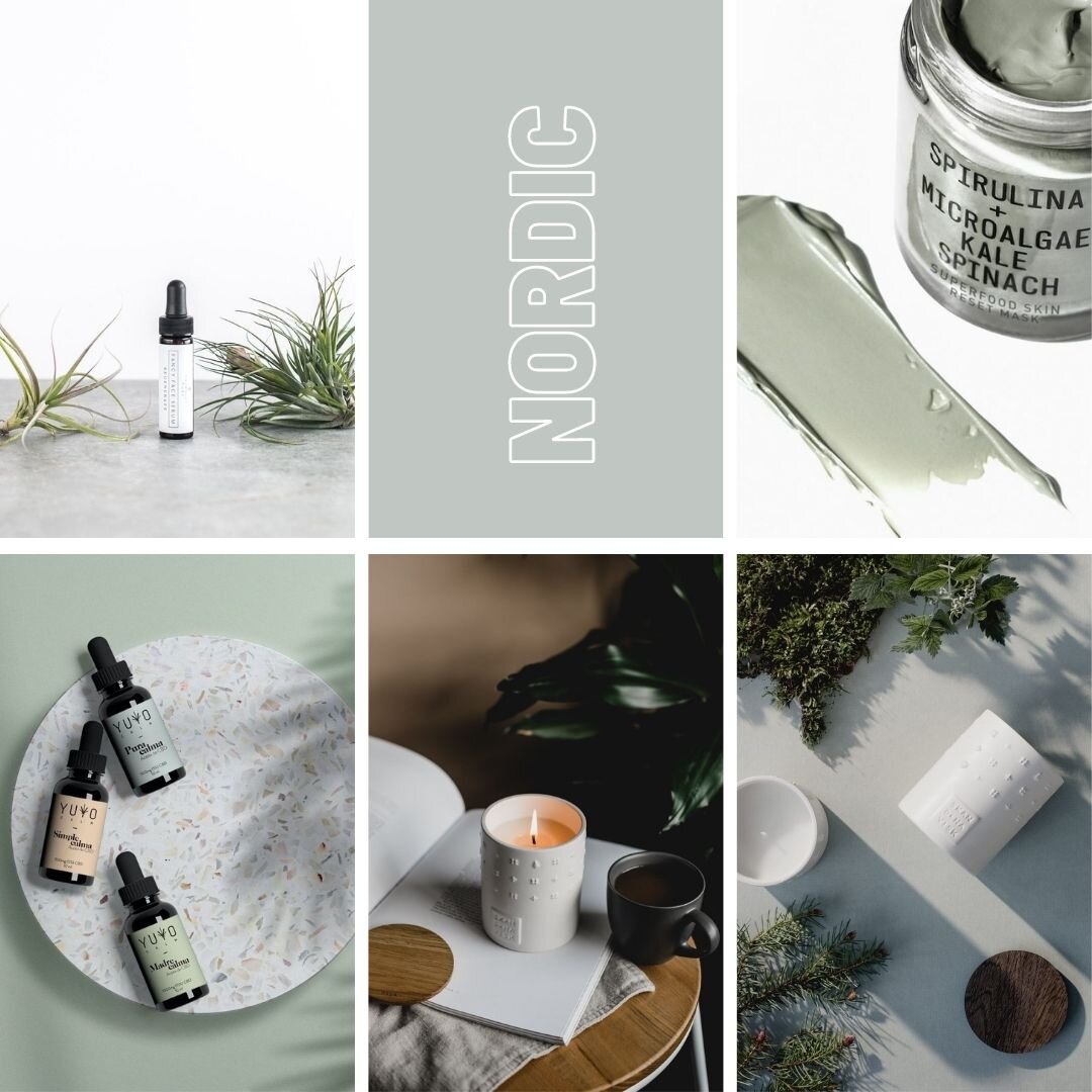 Canva mood board. Images sourced from Pinterest