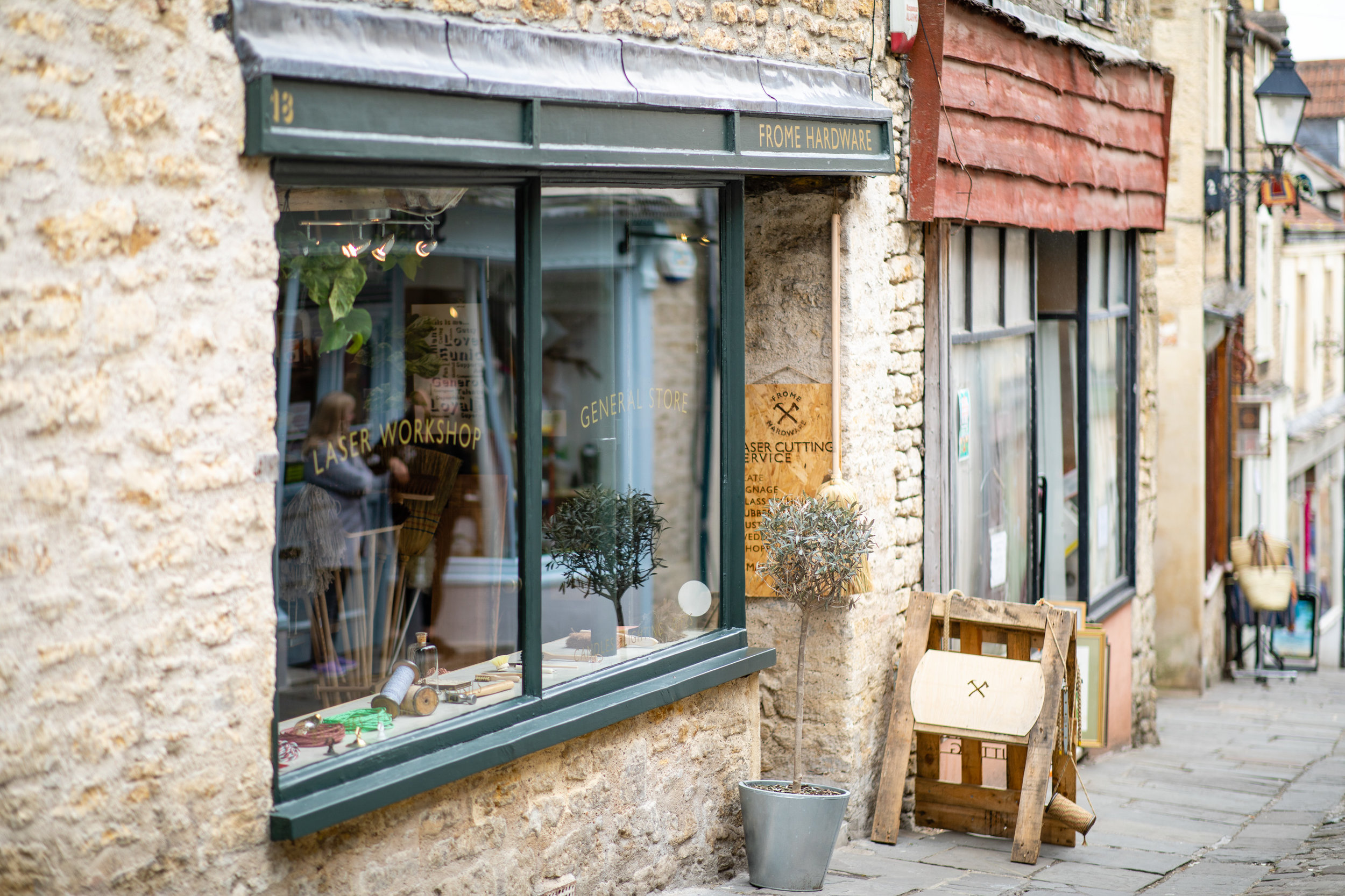 We will visit 3 gorgeous independent stores to meet the owners & shop - Kobi & Teal, Frome Hardware and Resident