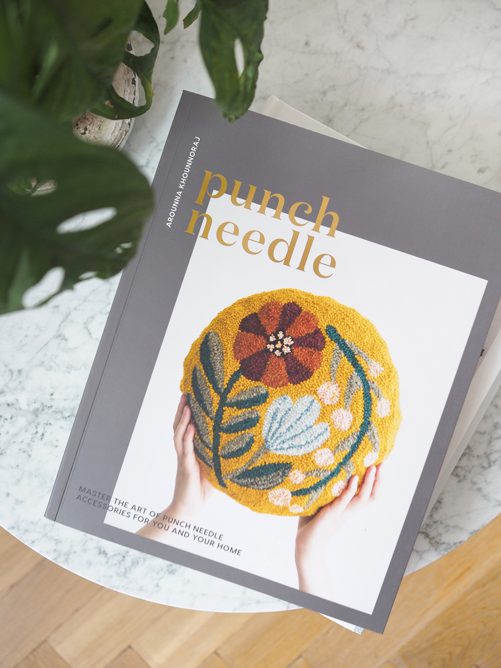 Punch Needle book by Arounna Khounnoraj