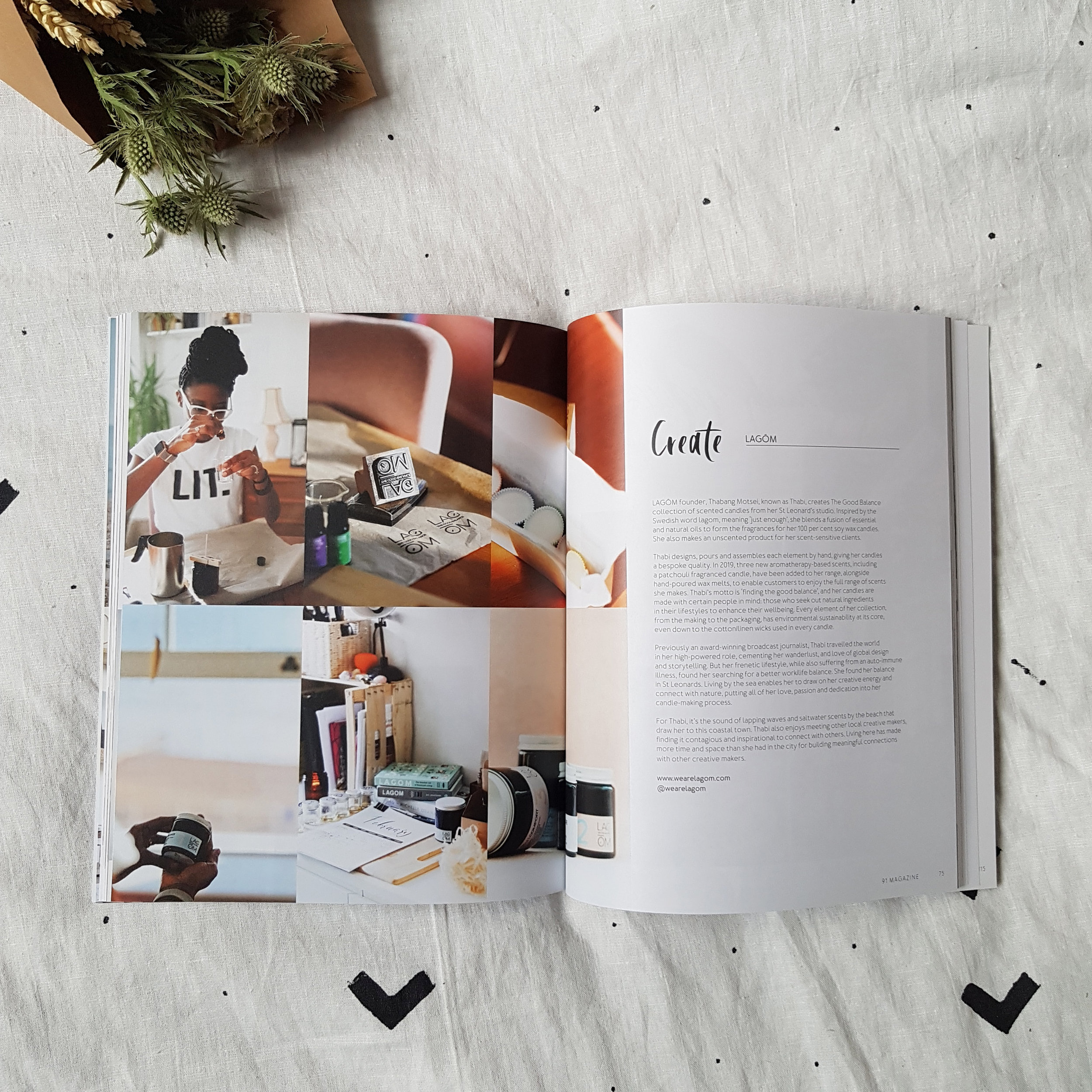 91 Magazine - independent interiors and lifestyle magazine - Volume 7