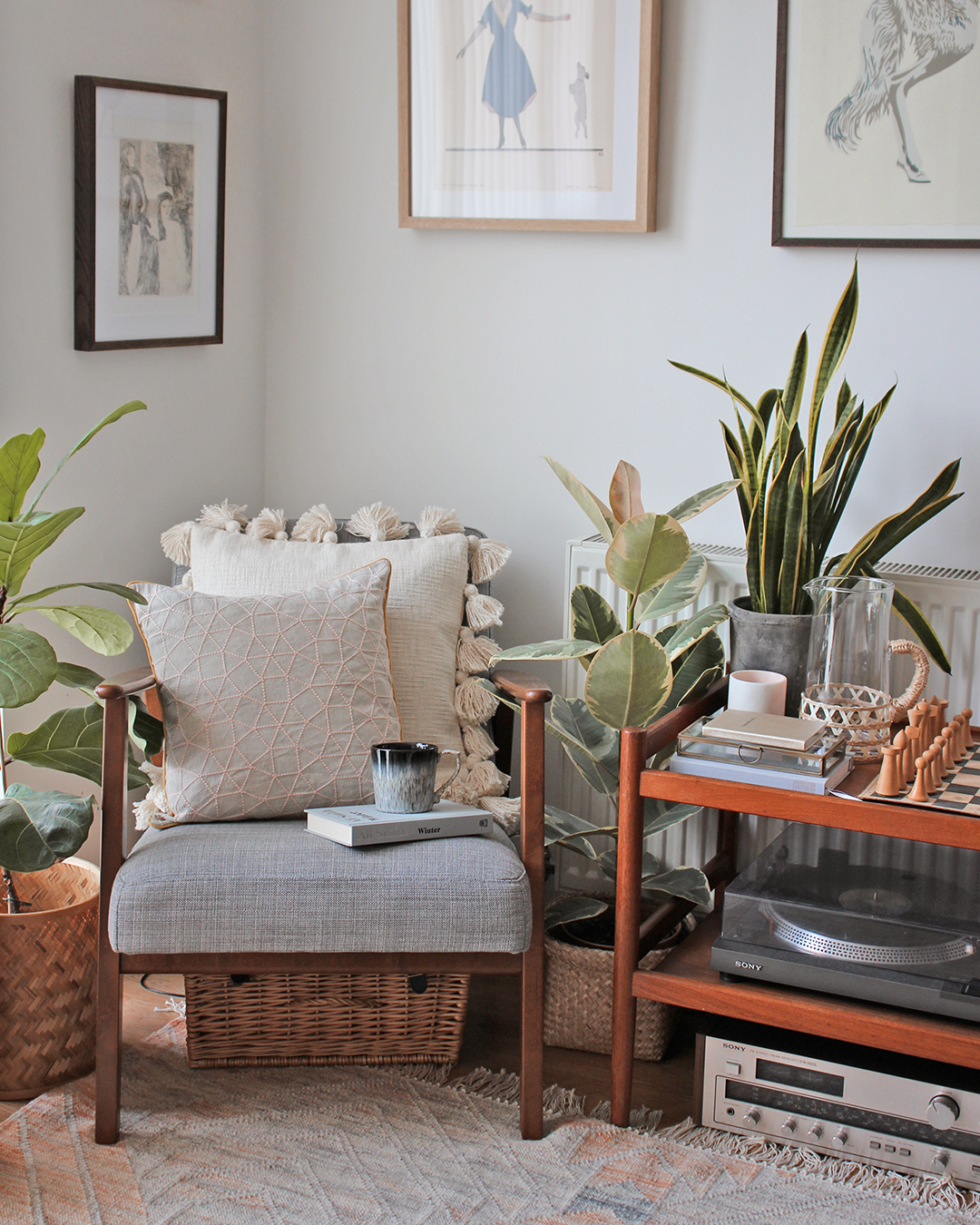 Nancy Straughan Living Room - curating your visual style