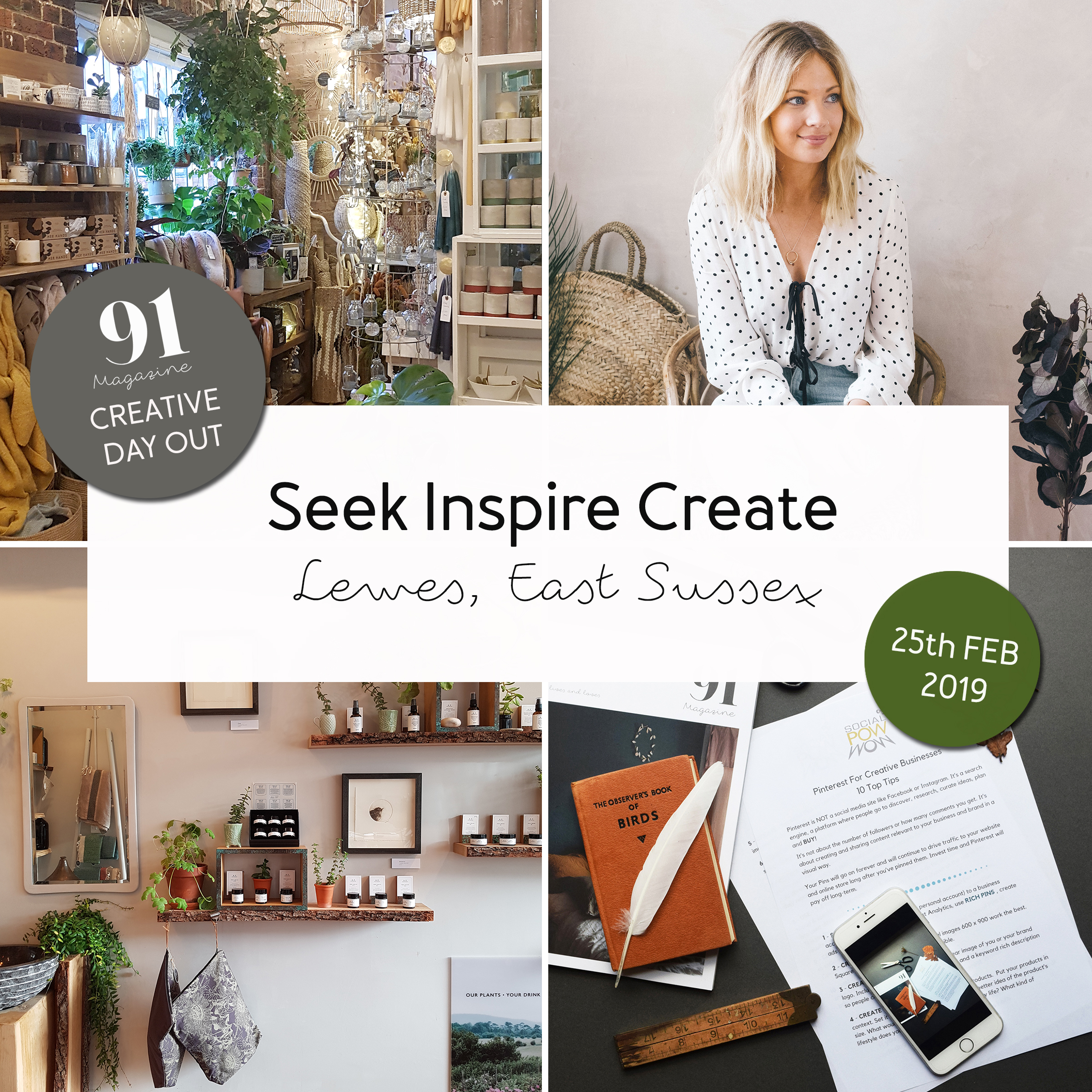 91 Magazine Seek Inspire Create day out in Lewes