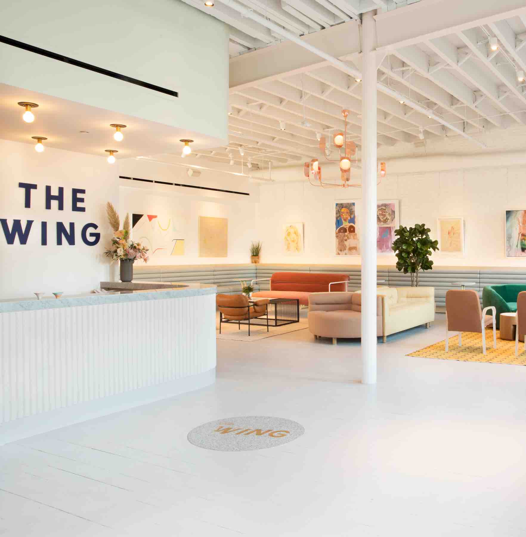 The Wing - female only co-working space New York