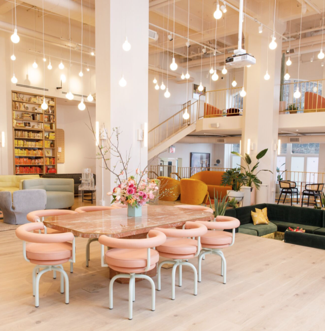 The Wing - female only co-working spaces - New York