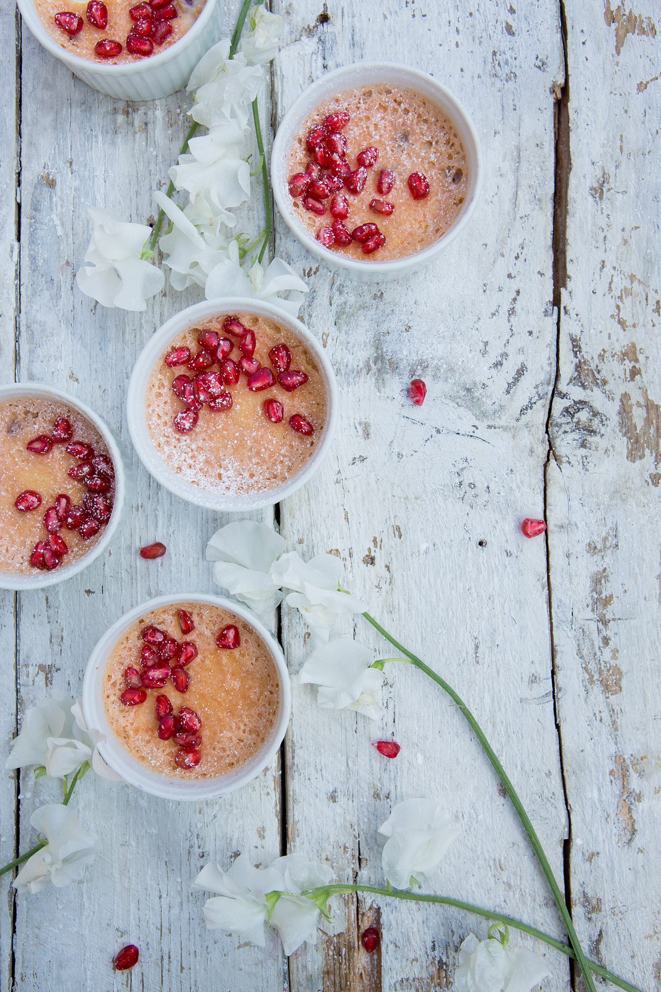 RECIPE: Rose & Pomegranate Cream Pots