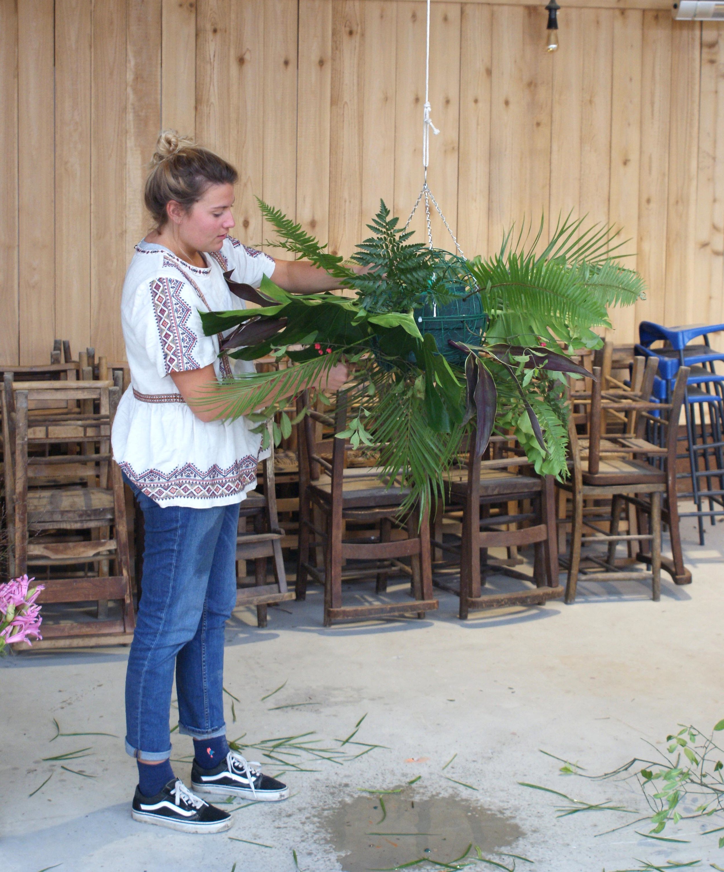 floral workshops with Forbesfield flower school