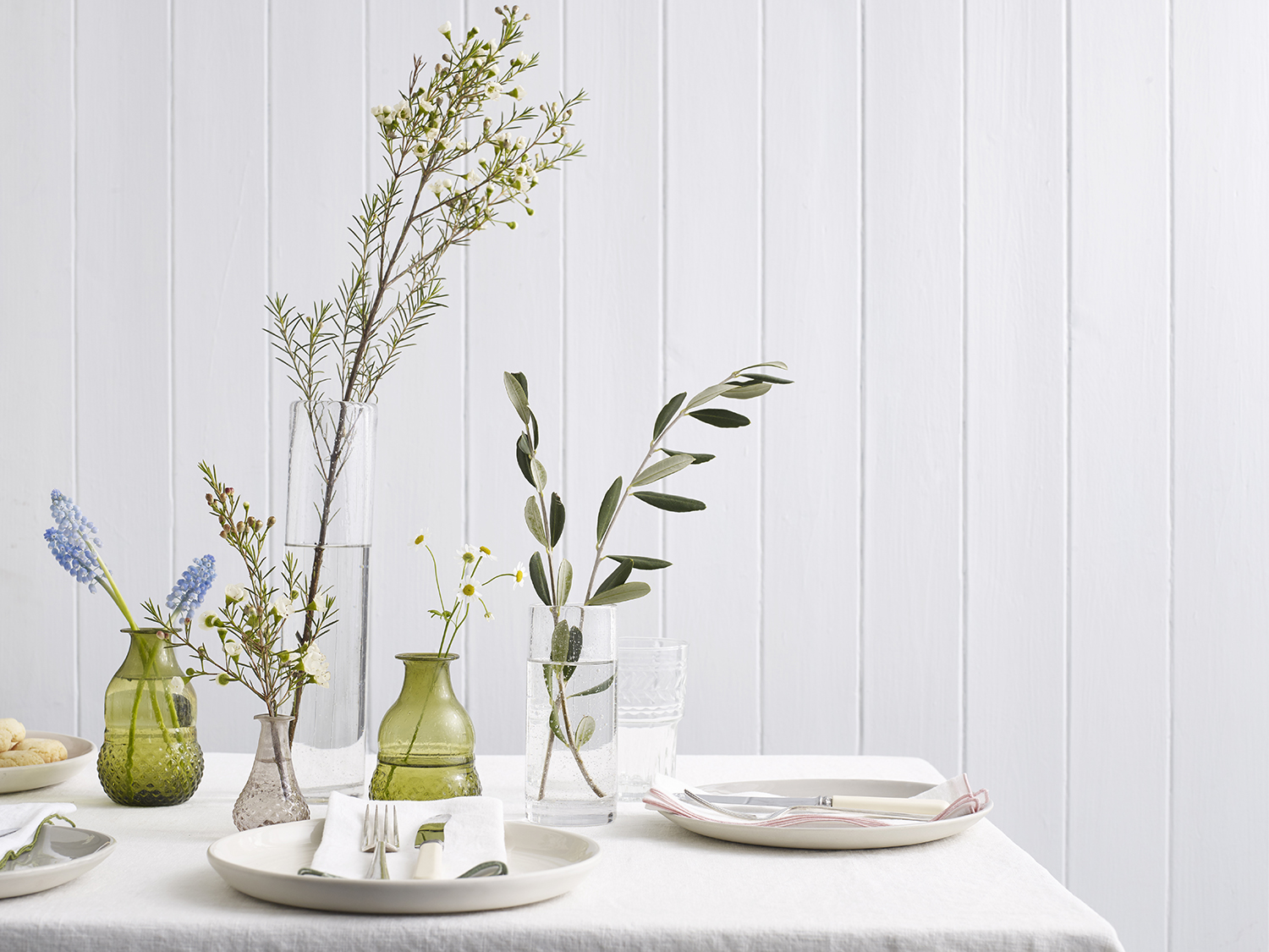 Styling with spring flowers and indie homeware products