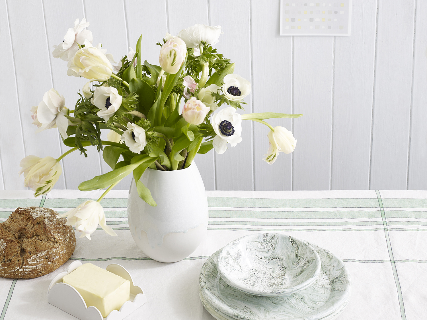 Spring flower styling and indie homeware products