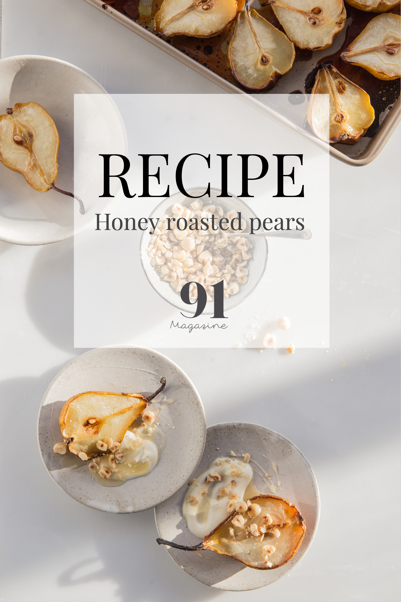 RECIPE: Honey Roasted Pears