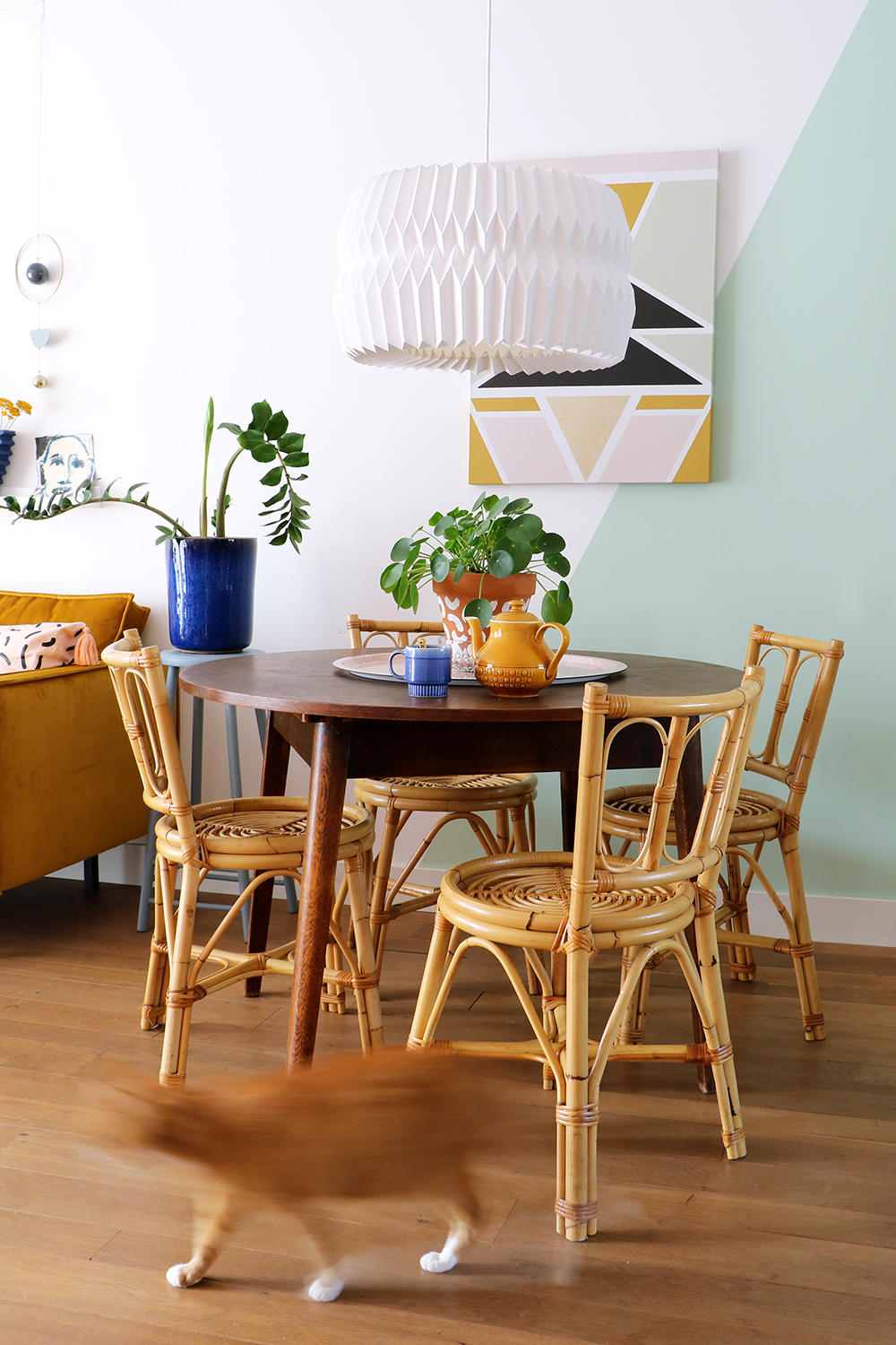 Rattan dining chairs - €160 - Enter My Attic (only available to Netherlands buyers sadly!) 