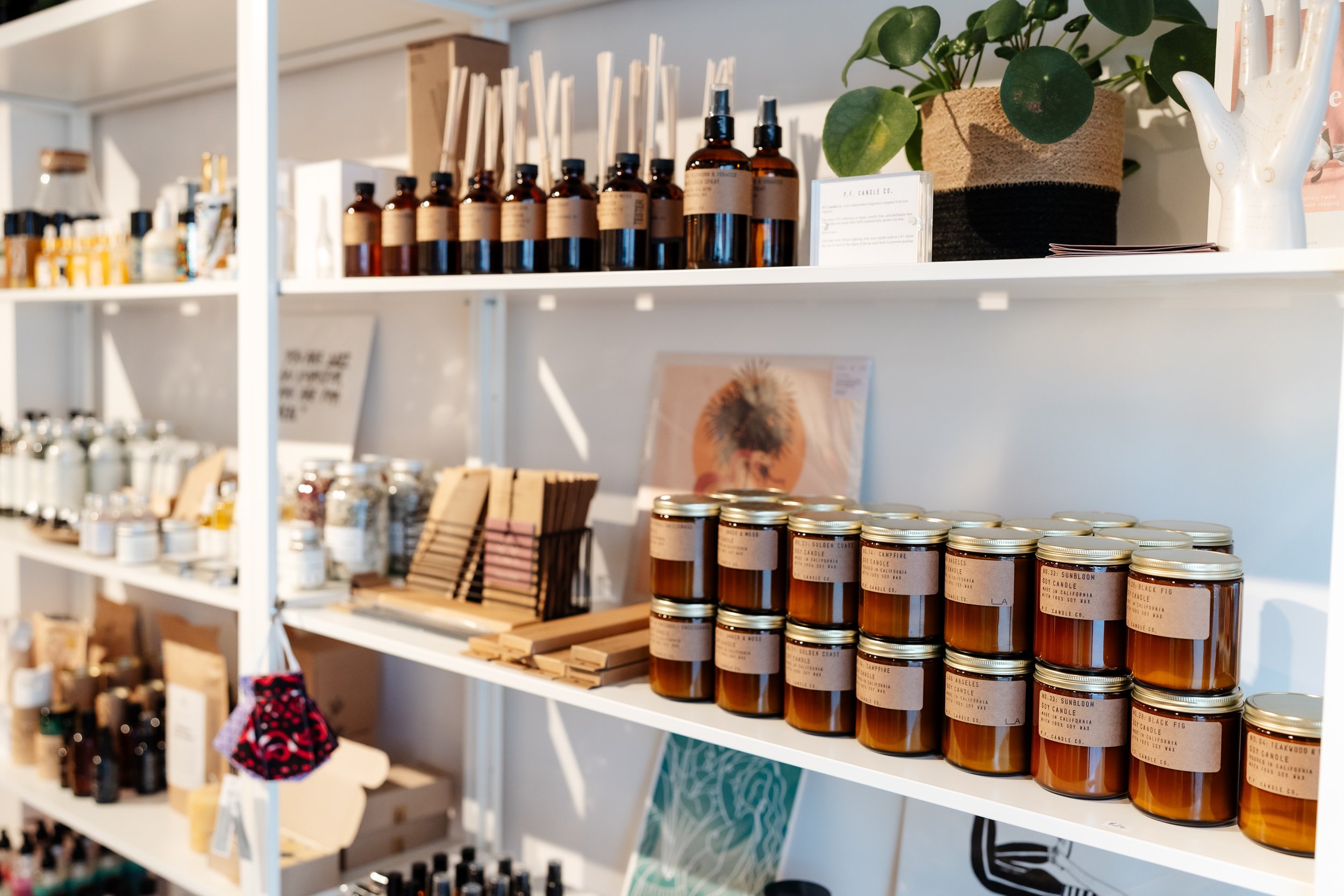 Beauty and skincare inside independent london store The Every Space, Walthamstow