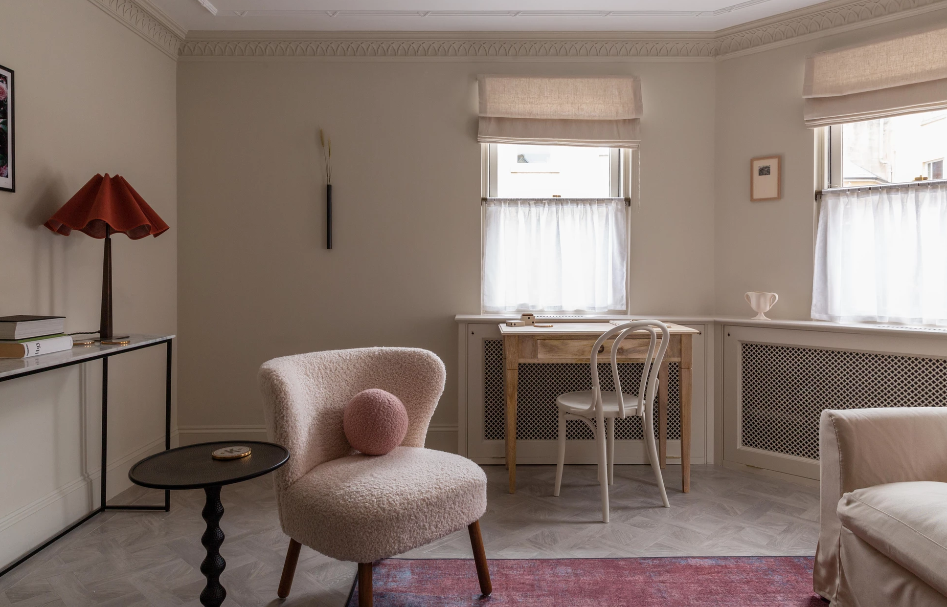 Interior of The Fairytale Writer's apartment - Bath, UK