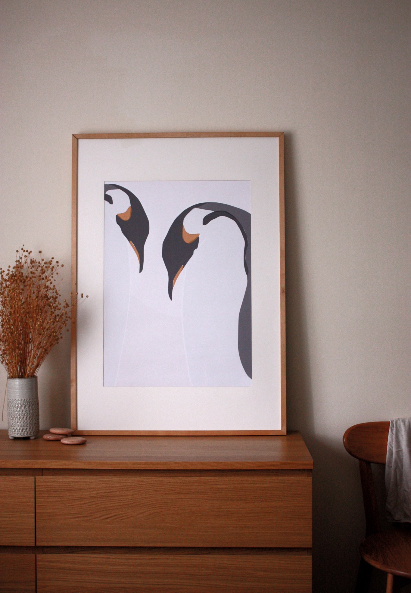Penguin print by Aesmo