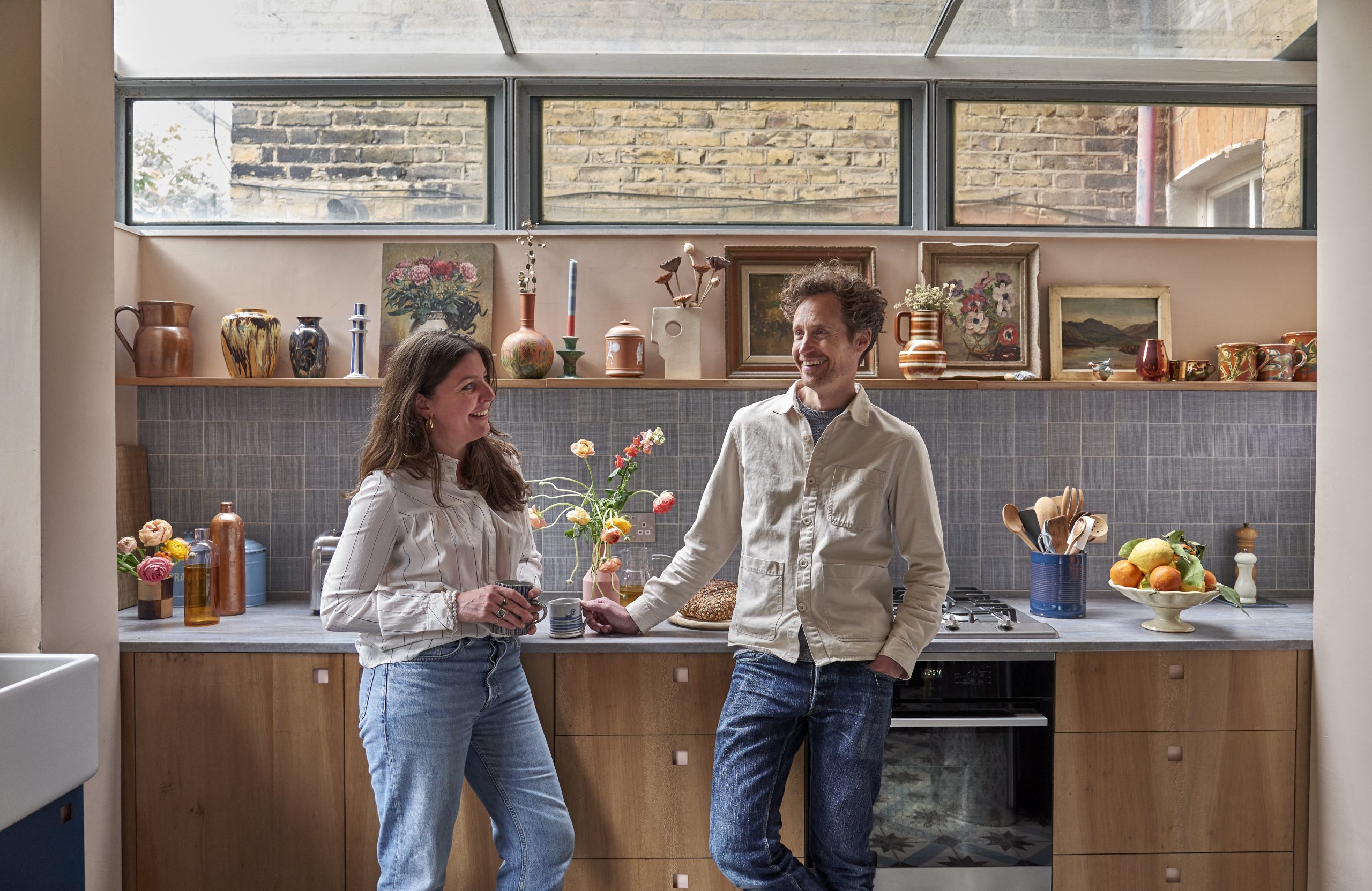 Leila Touwen and husband Lloyd of independent kitchen designers Pluck