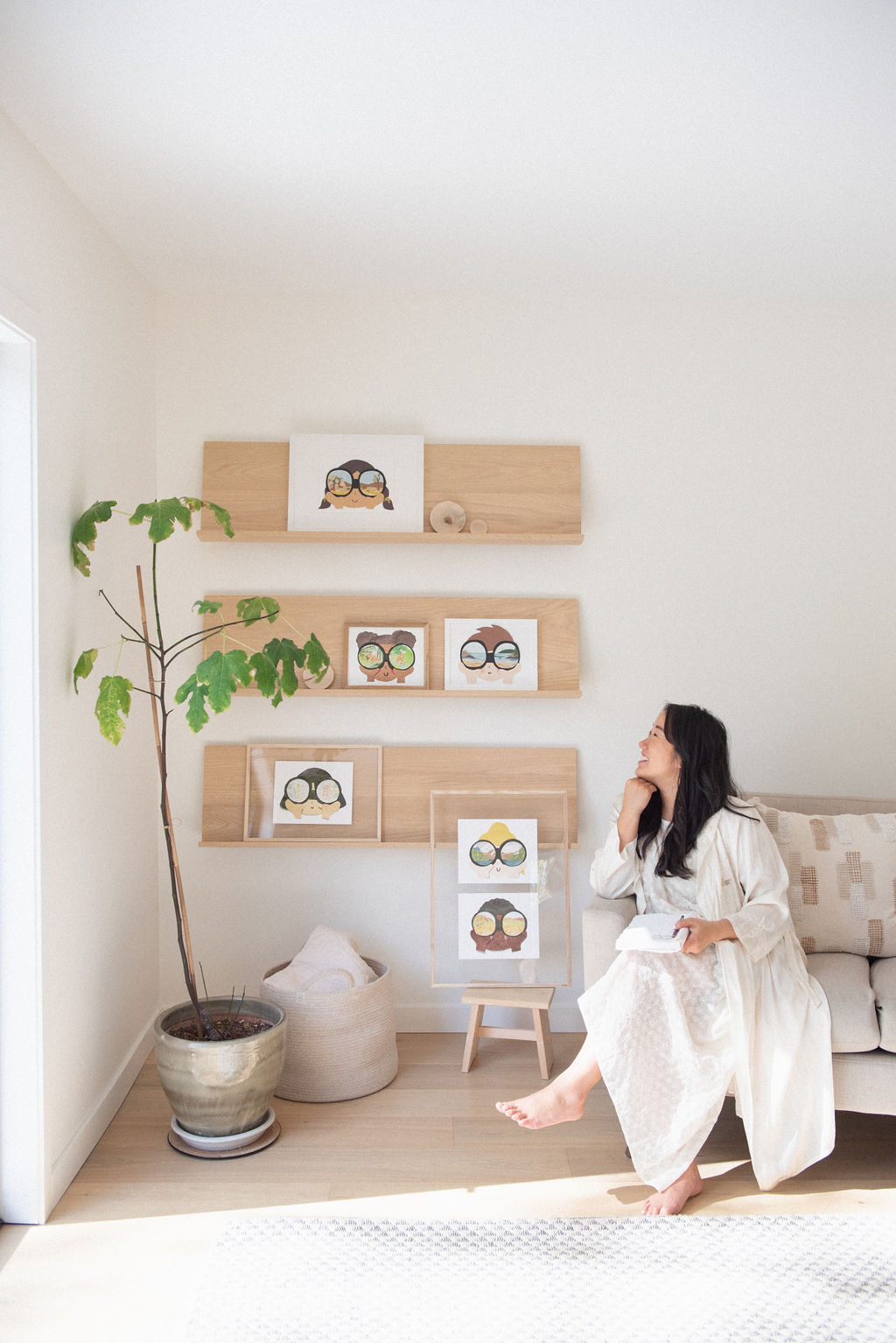 Anita Cheung inside her Neets Vancouver minimal studio