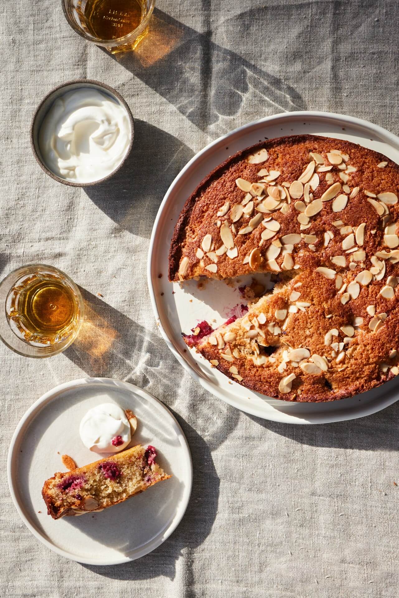 Safia Shakarchi of Another Pantry's blackberry, almond and cardamom cake recipe
