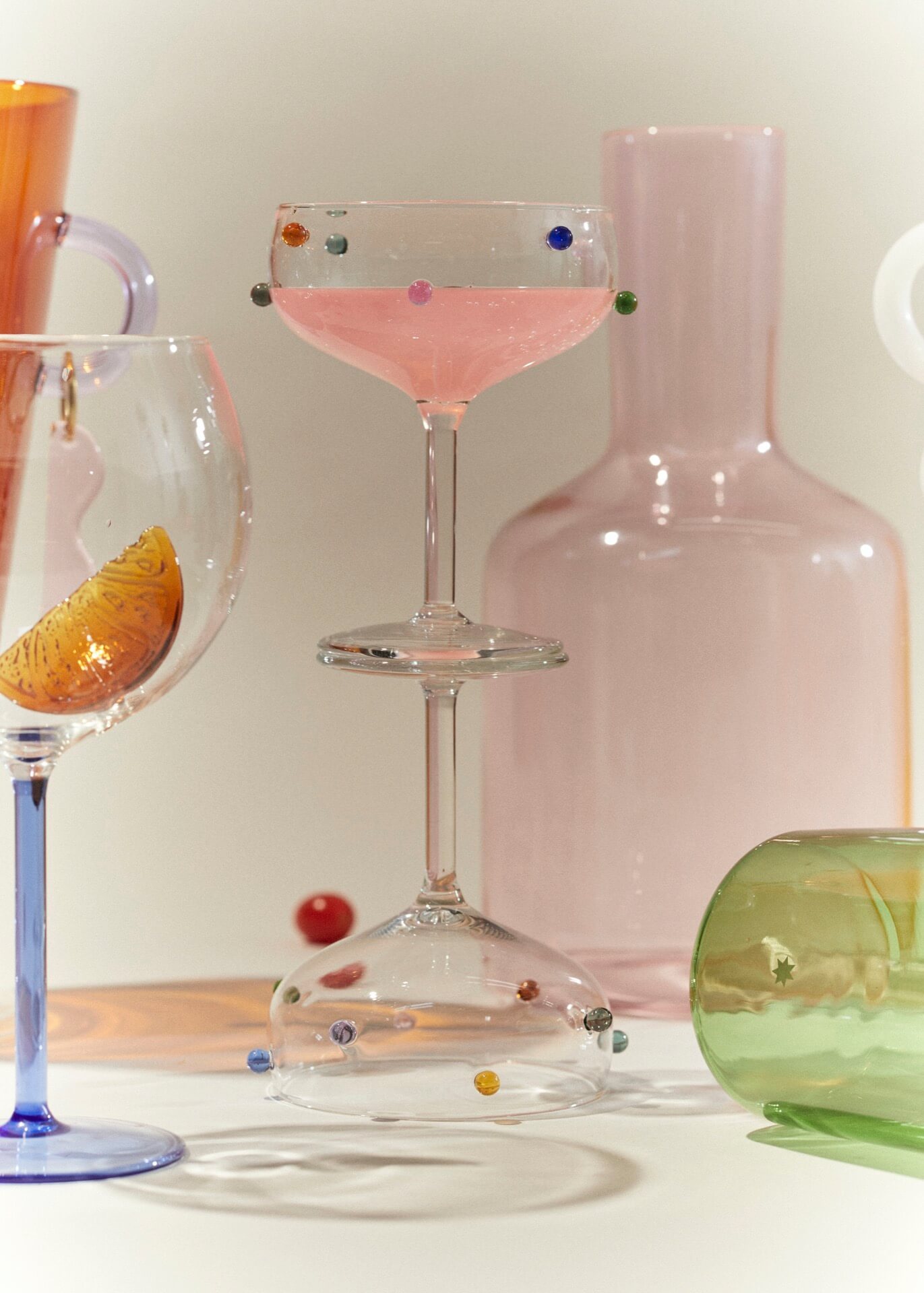 glassware designs by Maison Balzac