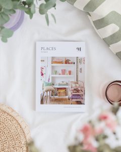 A copy of 91 Magazine Places to shop book