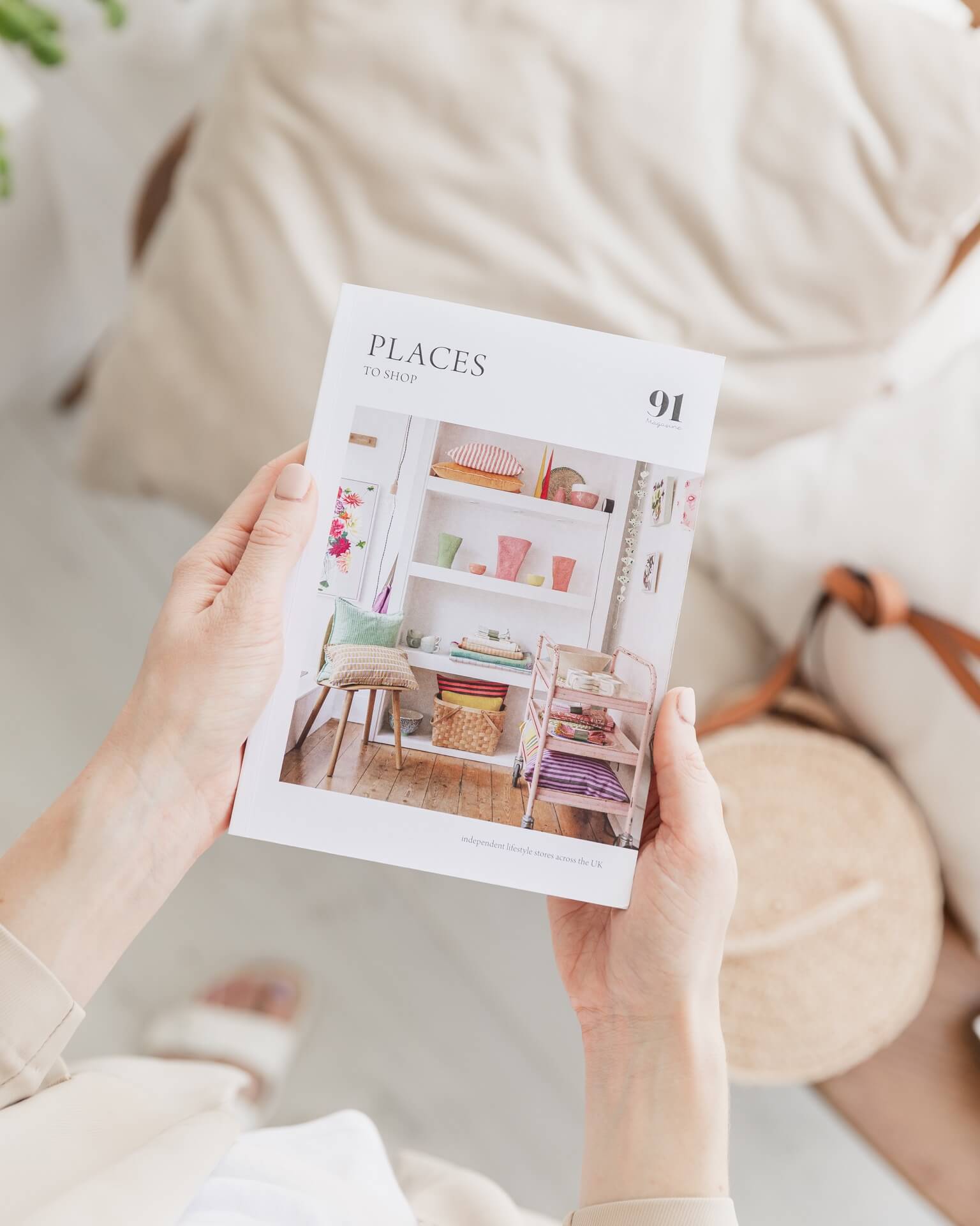 91 Magazine book - PLACES TO SHOP - independent lifestyle stores across the UK