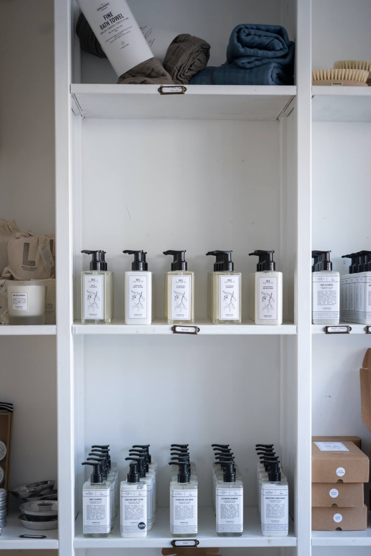 Natural eco-friendly cleaning products in Norfolk Natural Living's Utility shop, Holt, Norfolk