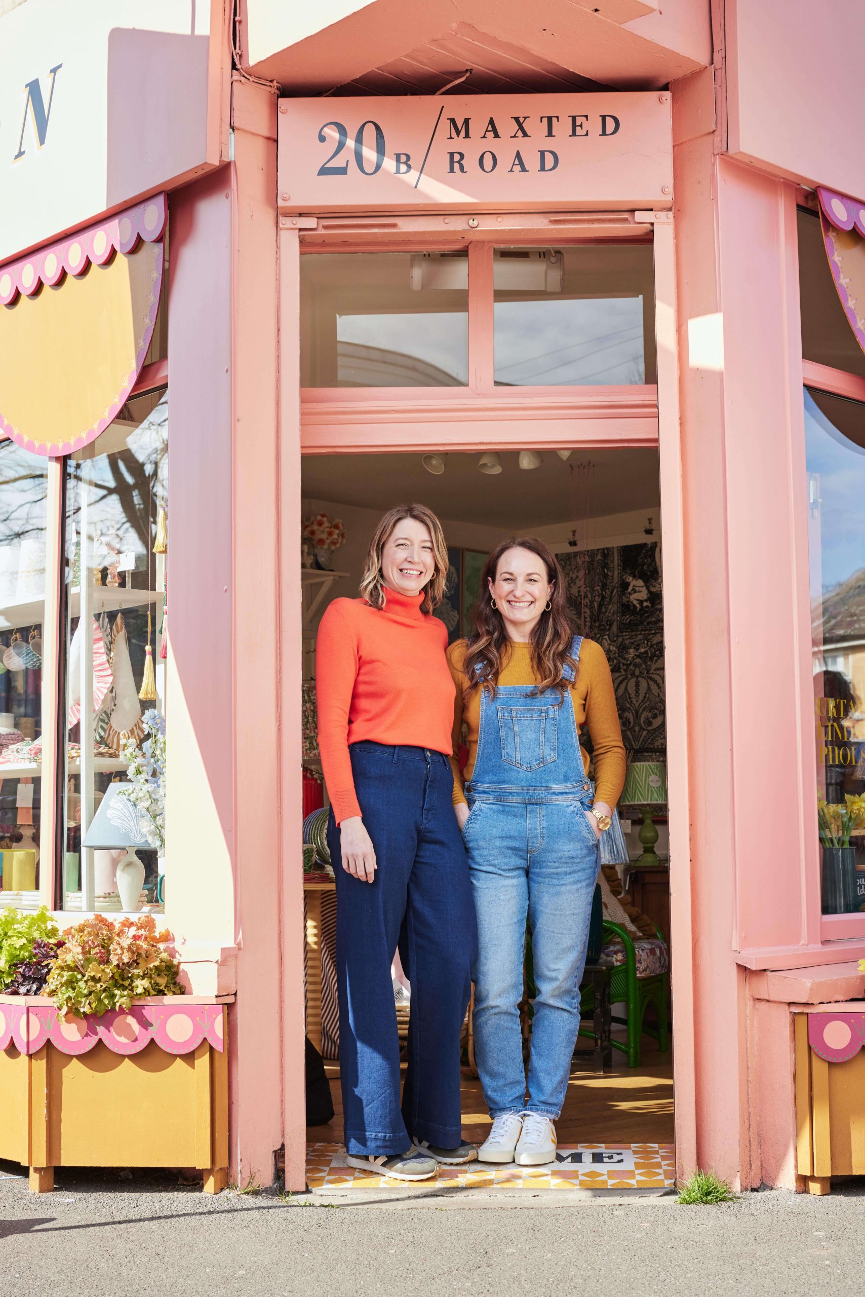 Independent london shop owners Anna and Lotte outside LAMP LDN Peckham