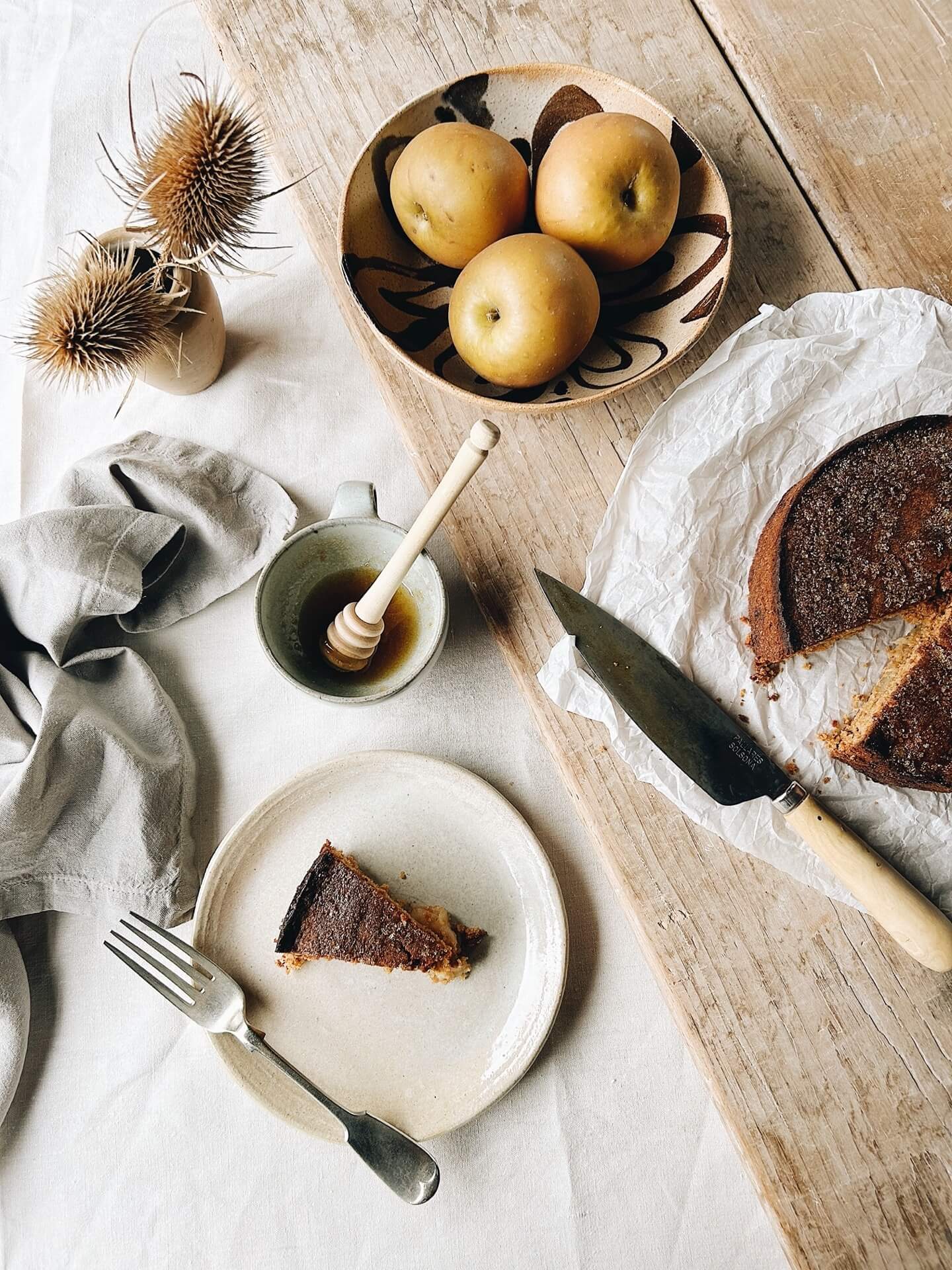 recipe for ginger and apple cake