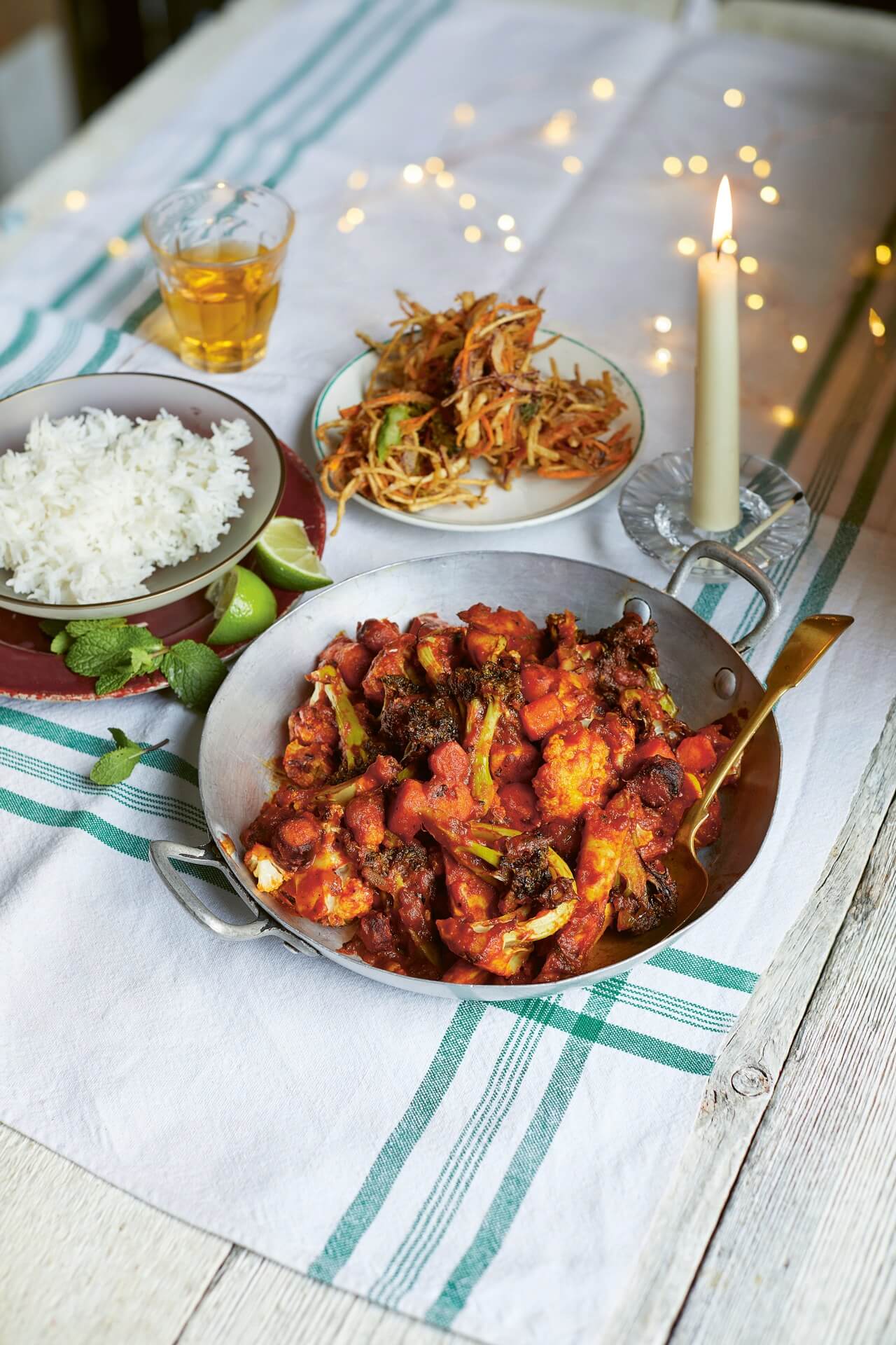 Boxing Day balti recipe from Easy Vegan Christmas by Katy Beskow