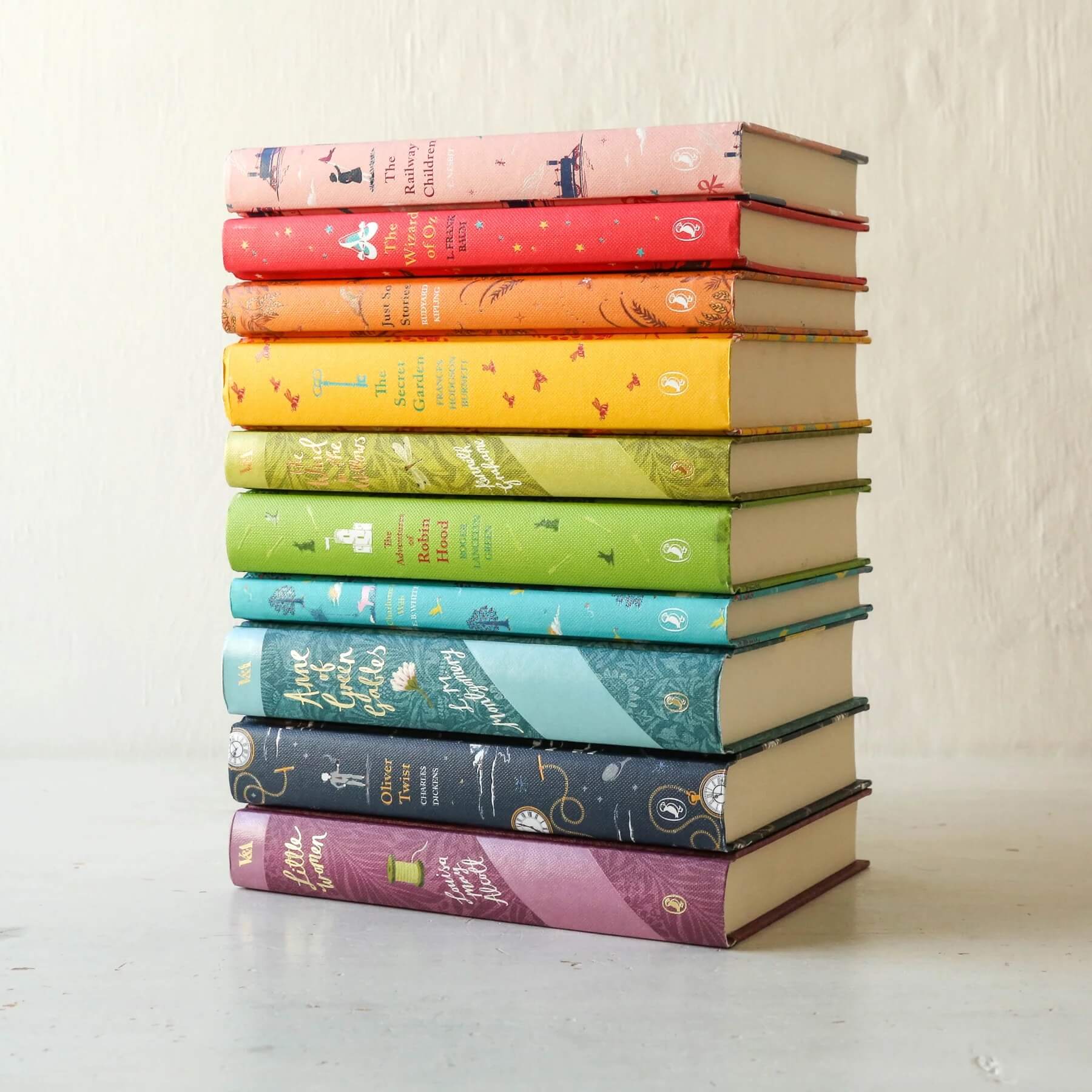 91 Magazine independent Christmas Gift Guide - Rainbow books collection from Berylune