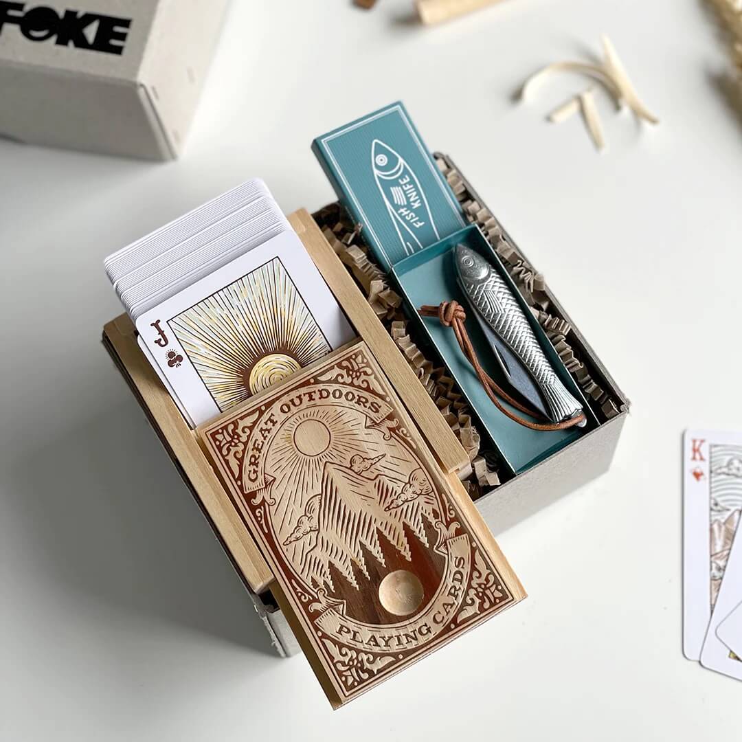 91 Magazine independent Christmas Gift Guide - explorer gift box from By Foke