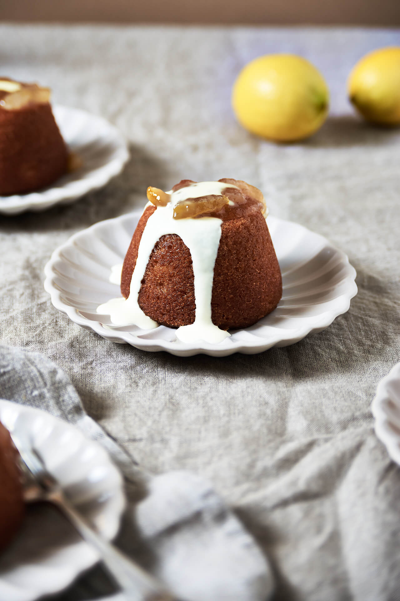 Recipe for Lemon puddings - perfect dessert for Easter